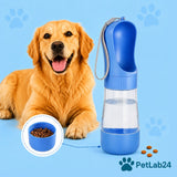 "GassiBuddy" - 2in1 Trinkflasche für Hunde