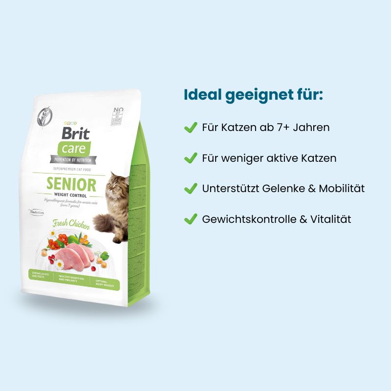 Brit Care Cat Trockenfutter Senior